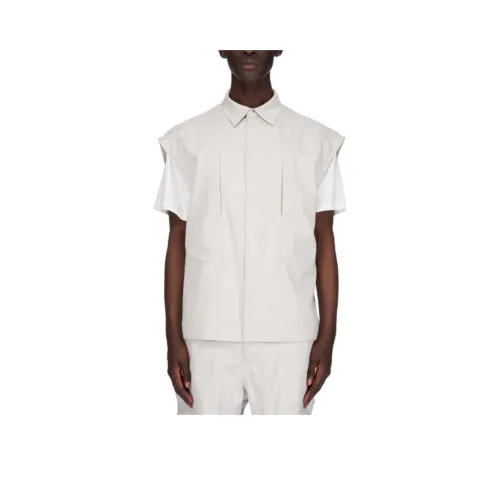 RICK OWENS Sleeveless Jumbo Outershirt