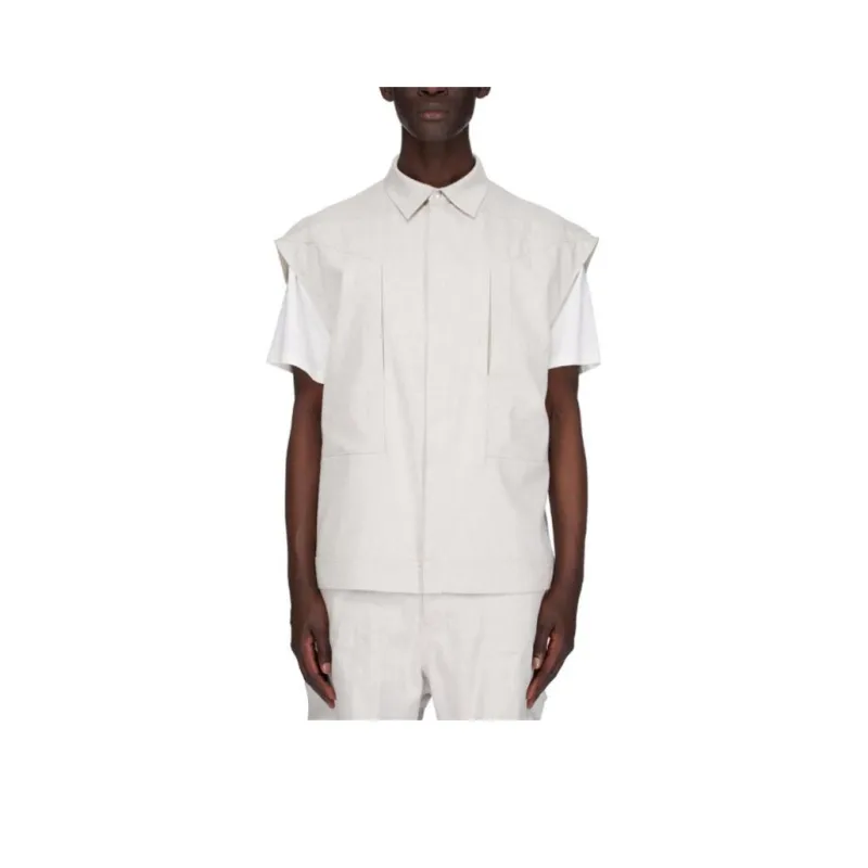 RICK OWENS Sleeveless Jumbo Outershirt-0