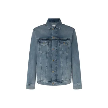 Pepe Jeans Denim Jacket Men's Blue