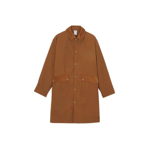 Puma X Maison Kitsune Coats Men Brown