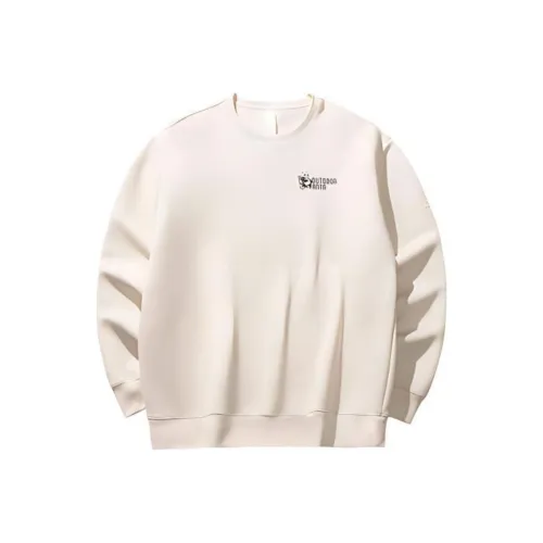 CHAOJIANTA x ZHONGGUOGUOJIADILI LIANMINGKUAN Sweatshirt Men's Plain Apricot