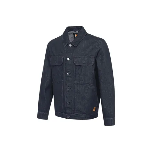 Timberland Denim Jacket Men's Navy Blue