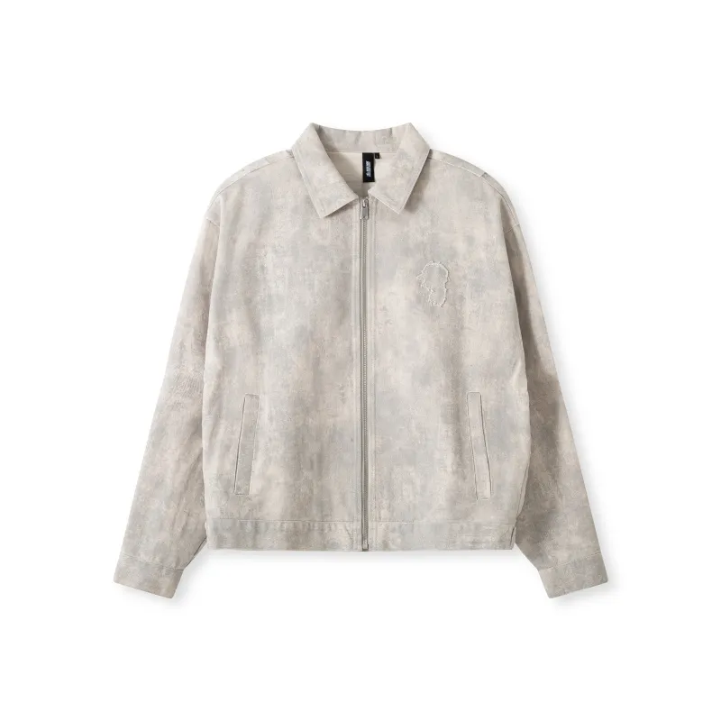 CHOUCHOUS Denim Jacket Unisex Gray-0