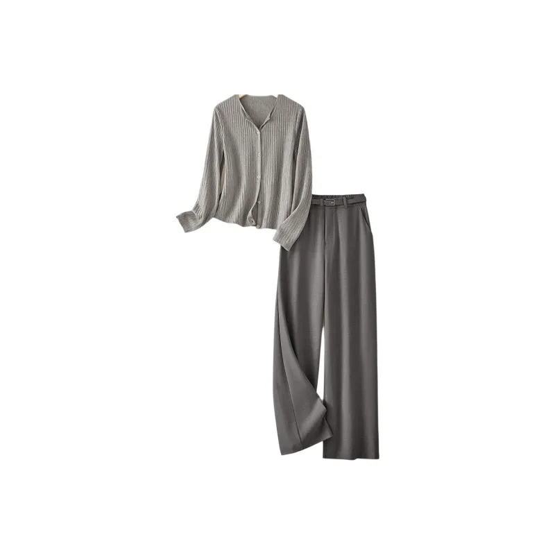 IHIMI Casual Suit Women's Gray Gray-1