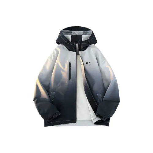 Warrior Huichao Riding The Wind Collection Water Resistant Windproof Breathable Windbreaker Jacket Unisex