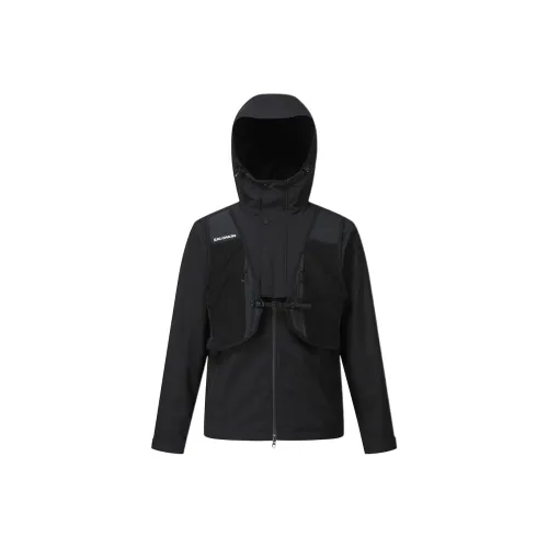 SALOMON Jackets Coats Unisex Black
