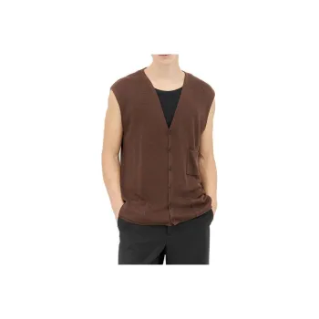 THE ROW Tarik Buttoned V Neck Knitted Vest