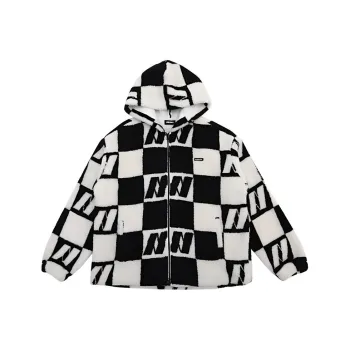 NERDY Puffer Jacket Unisex Black