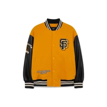 MLB San Francisco Giants Baseball Jerseys Unisex Yellow