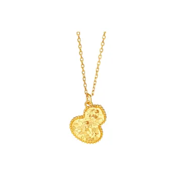 Royal Dragon Mirror S925 Silver Necklaces Women's
