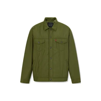 Levis Jackets Men Army Green