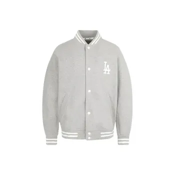 MLB Baseball Jacket Unisex Heather Gray