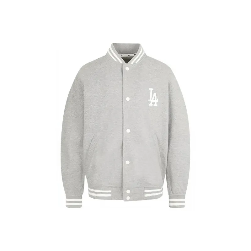 MLB Baseball Jacket Unisex Heather Gray-0
