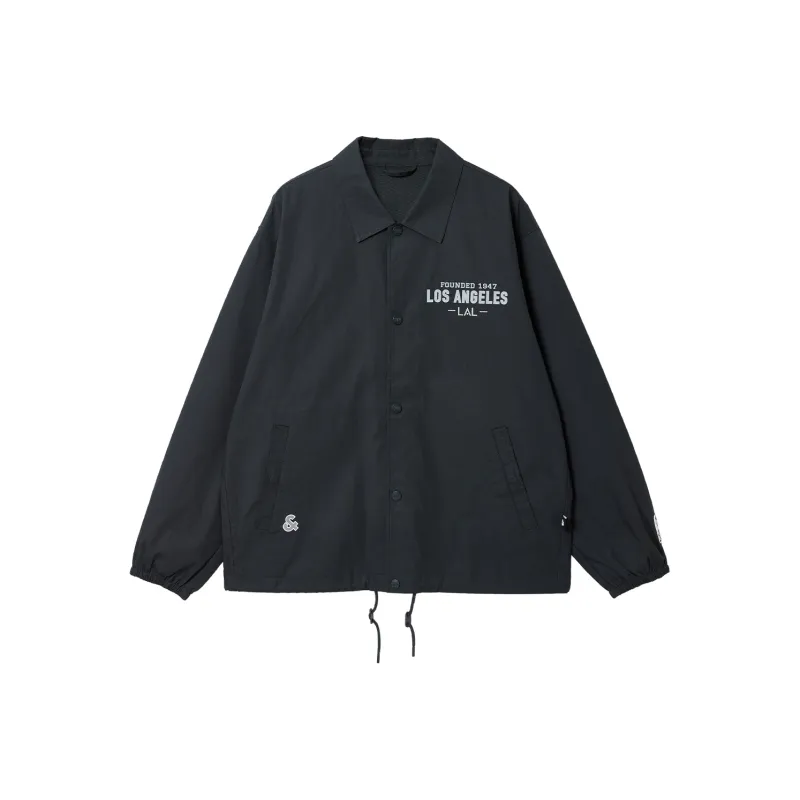 JACK JONES· x NBA JACK & JONES NBA Co brand Jackets & Coats Men's E44 Black Sandy-0