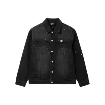 Boy London Denim Jacket Unisex Black