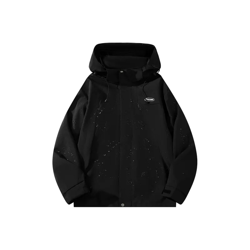 FORIDER Water Repellent Rainproof Windproof Windbreaker Coats Unisex-2