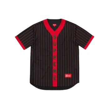 Supreme Vertical Logo Baseball Jersey