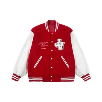 JUST VIBE Baseball Jacket Unisex