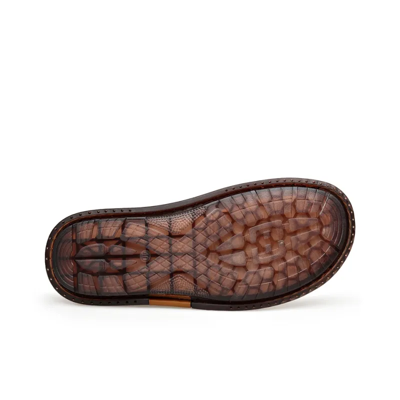 PT'SON Beach Sandals Men's Yellow-3