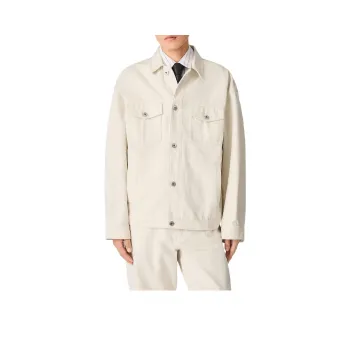 Bottega Veneta SS25 Denim Jacket Men's White