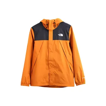 THE NORTH FACE City Outdoor Collection Waterproof, Windproof, And Breathable Windbreaker Jacket Men's Orange