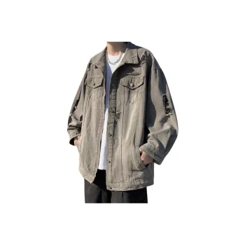 Roubini Denim Jacket Unisex Gray