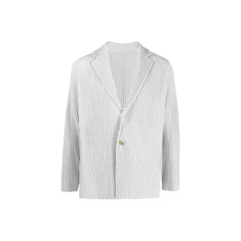 ISSEY MIYAKE Micro pleated Single breasted Blazer