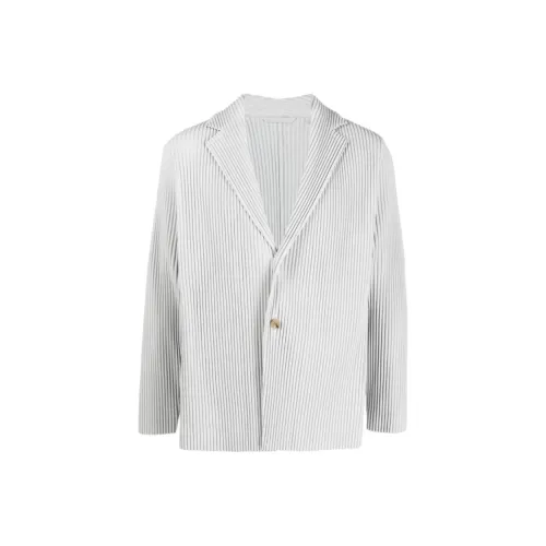 ISSEY MIYAKE Micro pleated Single breasted Blazer