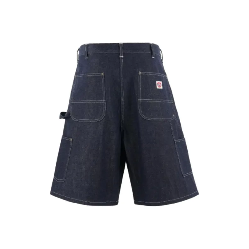 SAINT Mxxxxxx SS25 Denim Shorts Unisex Blue-1