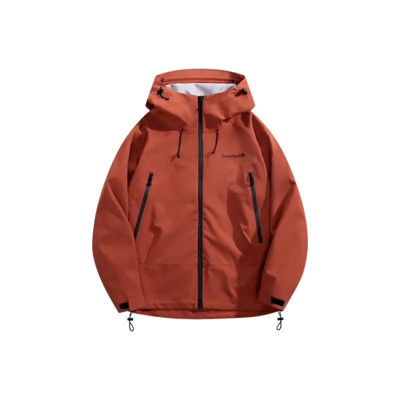 LEAVELAND Water Resistant Windproof Breathable 3 in 1 Windbreaker Jacket Unisex-8