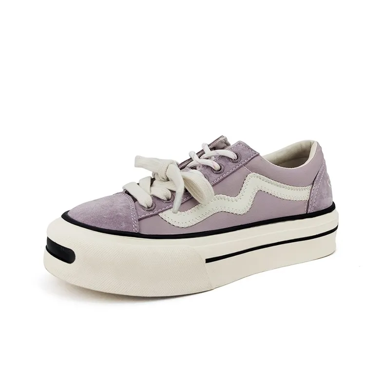 FZTZ Height Increasing Anti-Slip And Wear-Resistant Low-Top Skateboard Shoes Women's-16