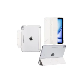 COLSMY Matte, Horizontal And Vertical Screen Triple Fold V Shaped Compatibility IPad11 Tablet Protective Cases