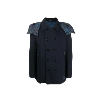 ETRO Double Breasted Long Sleeved Coat