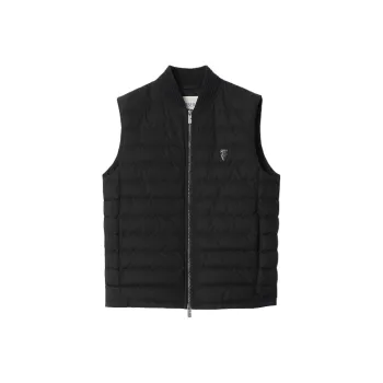 Burberry Quilted Zip Up Down Vest