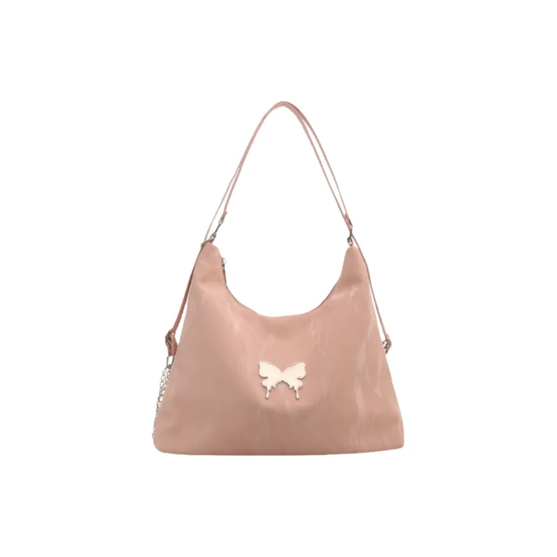 FCTOSSR PU Backpack On The Shoulder Women's White/Silver/Black/Pink-20