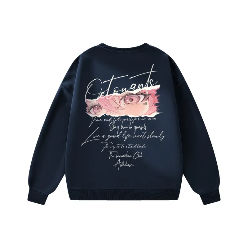 Small Columns Under The Sea Sweatshirt Unisex-20