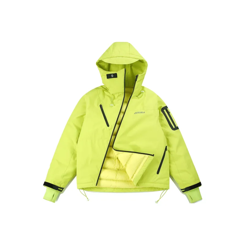 Guuka Down Jacket Men's Neon Green-0