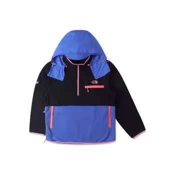 THE NORTH FACE x CLOT North X CLOT Co brand Velvet feel Coat Unisex Black Blue