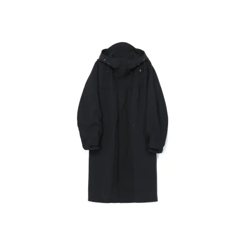 Yohji Yamamoto Coats Unisex Black