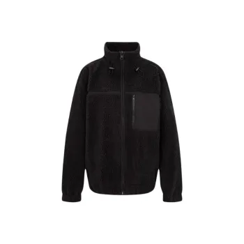 CALVIN KLEIN Velvet feel Coat Unisex Black