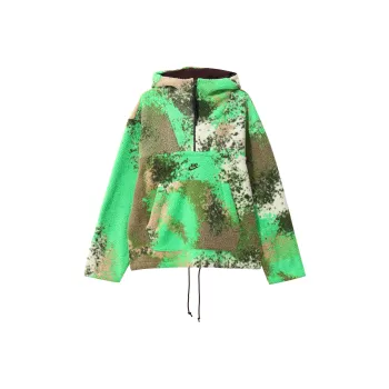 Nike Velvet Jackets Men Light Green