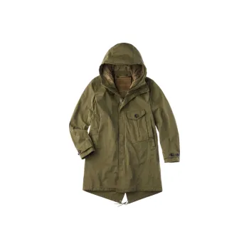 TEN C Coats Men Dark Green