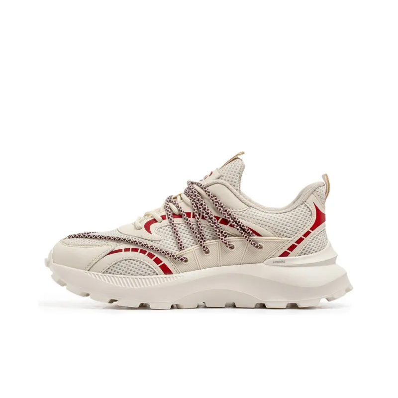Hong Kong Meng Slip Resistant, Breathable, Height Increasing Low Top Chunky Sneakers Men's-5