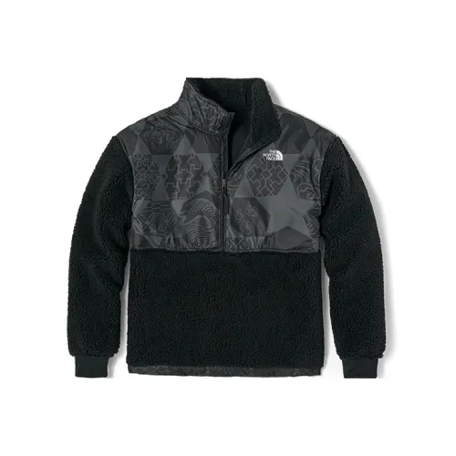 THE NORTH FACE Winter Olympics Limited Collection Velvet Jackets Unisex Black