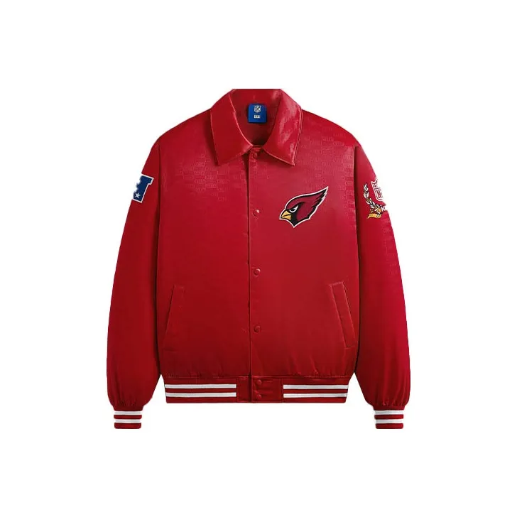 KITH For The NFL Cardinals Satin Bomber Jacket-0