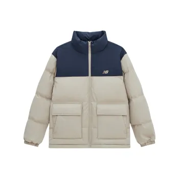 New Balance Down Jacket Unisex Khaki/Blue