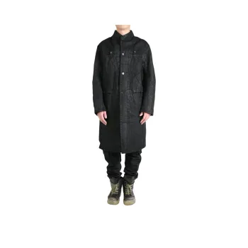 BORIS BIDJAN SABERI Washed Denim Coat