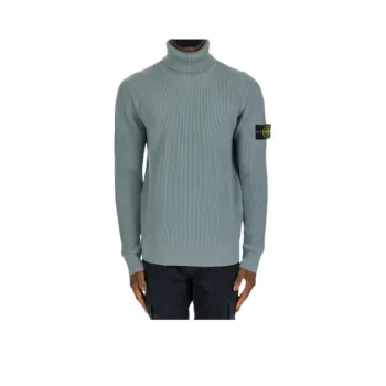 STONE ISLAND Sweater Men's Gray Green