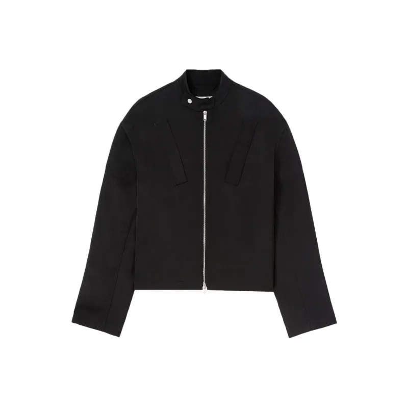 JIL SANDER Zip up Biker Jacket-0