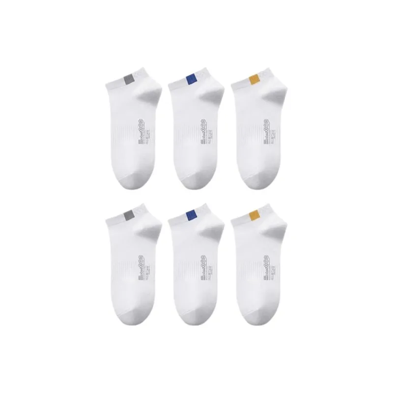 H YXIANG No Show Socks Unisex 6 Pack-4